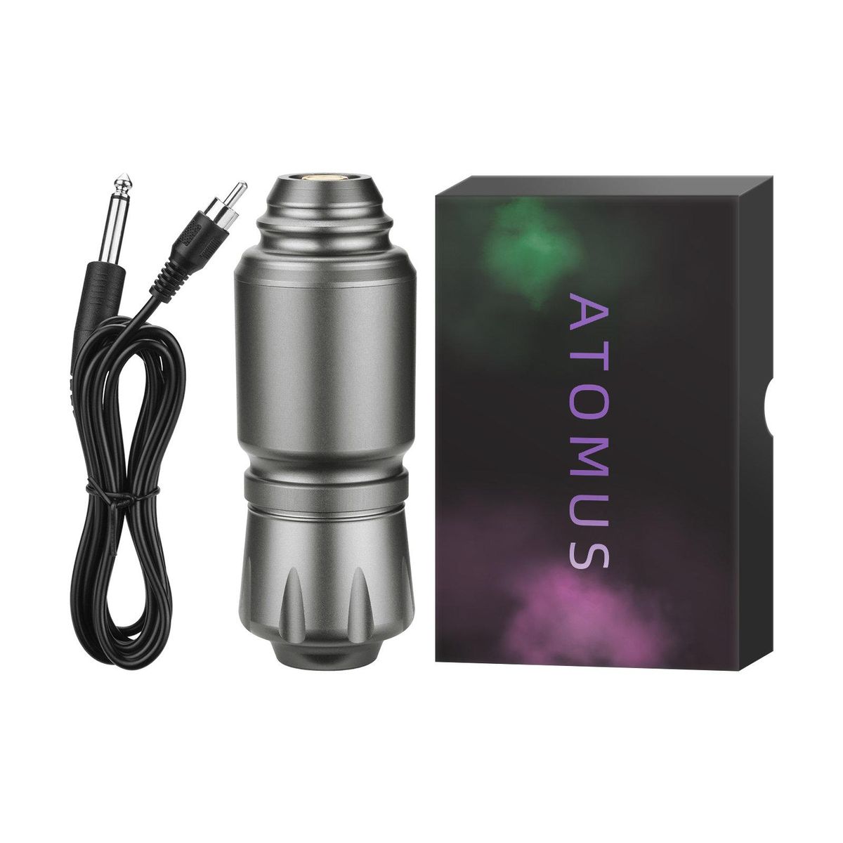 ATOMUS Aluminum Alloy Rotary Tattoo Pen Tattoo Machine Shader Liner Motor Power Cord Kit for Artists Tattoo Supply