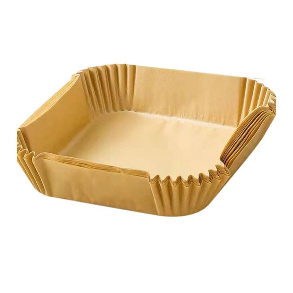 50Pcs Air Fryer Parchment Paper Liners Non-Stick Disposable