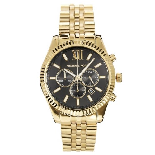 Lexington Chronograph Watch - MK8286 - Gold