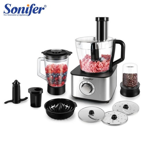 13 In 1 Food Processor - Sf-8067 - 800W - Black
