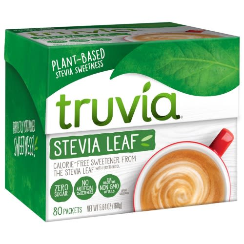 Truvia Stevia Leaf Sweetener - 160g - 80 Packets