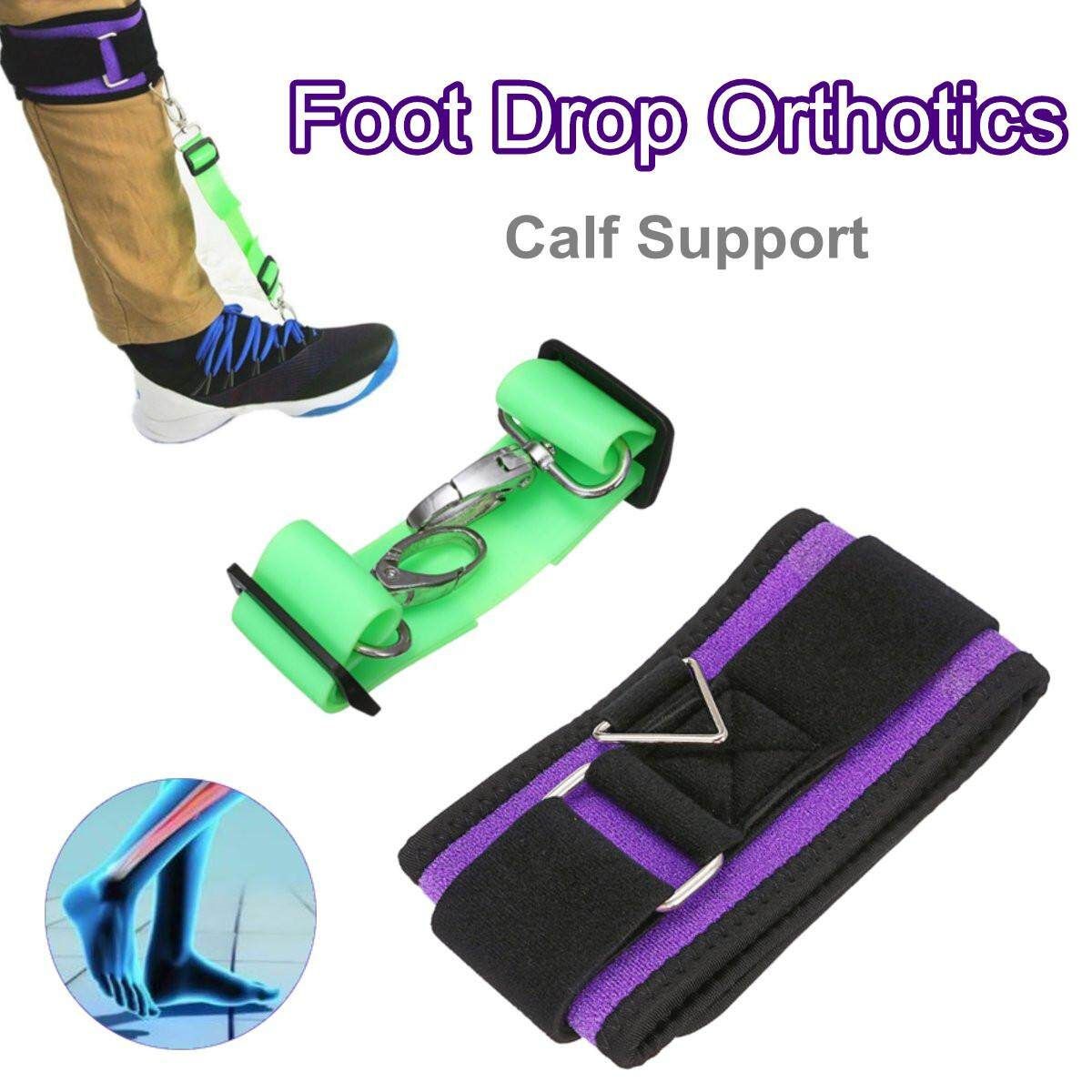 Stroke Hemiplegia Foot-drop Prevention Rehabilitation Training Belt Foot-drop Orthosis Foot Bracket For Daily Use