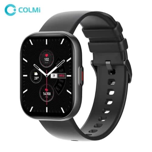 Colmi P68 Smartwatch 2.0 Amoled Screen Bluetooth Calling 100+ Sport Mode -black