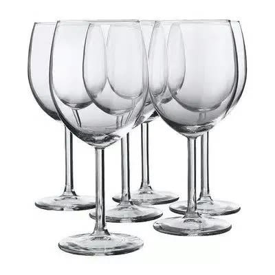 Red Wine Glass - 6 Pieces