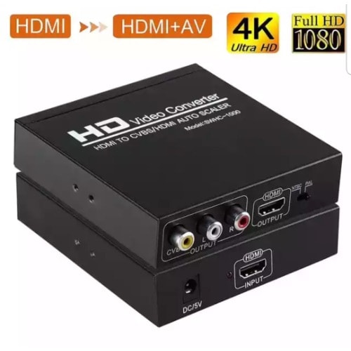 Hdmi  To Hdmi And Av Output Converter 4k
