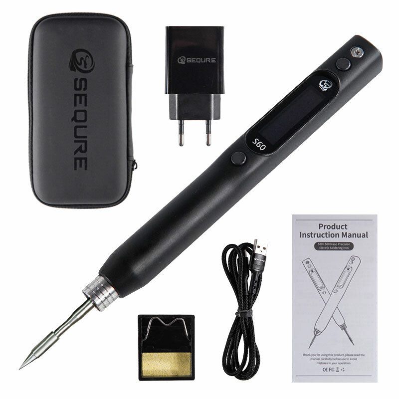 SEQURE DC Soldering Iron-EU S60 I European Standard-With 1