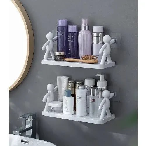 Adhesive Wall Shelf -2ps