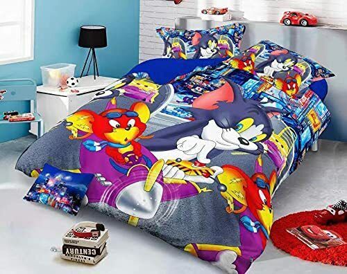 TOM AND JERRY CHARACTER BEDSHEET