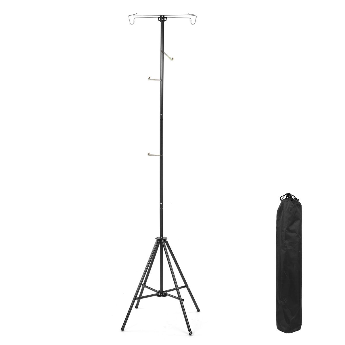 Detachable Lantern Stand Lamp Tripod Camping Lamp Bracket