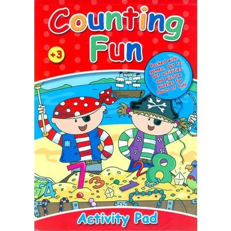 Counting Fun Activity Pad, Age 3+