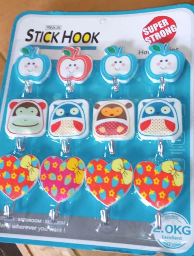 Kitche Organizer No Nail Magic Wall Stickers Sticky Hook