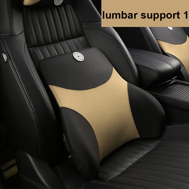 Car Electric Massage Headrest Seat Lumbar Support Vibration