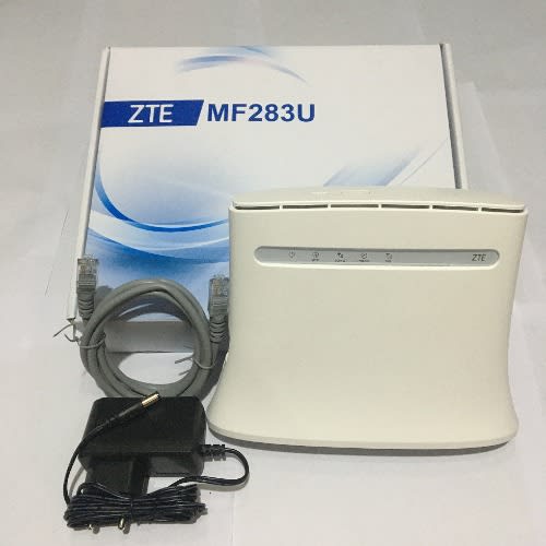 ZTE MF283U Universal 4G LTE Indoor Router With 4 LAN & Telephone Ports For All Networks