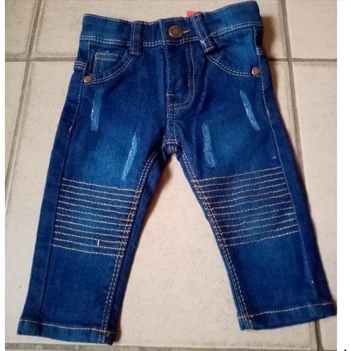 Cute Denim Little Boy Fashion - Blue