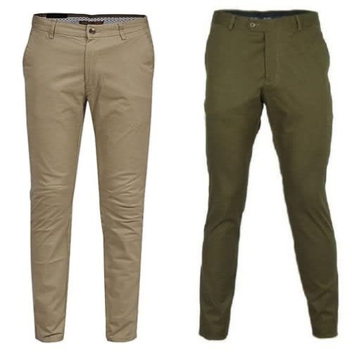 Front Men's Chinos - 2 Piece - Multicolor