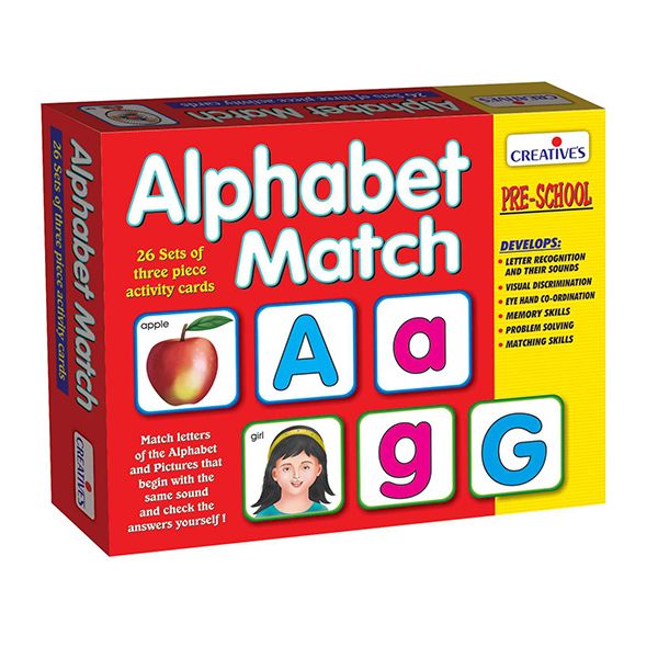 Alphabet Match Creatives