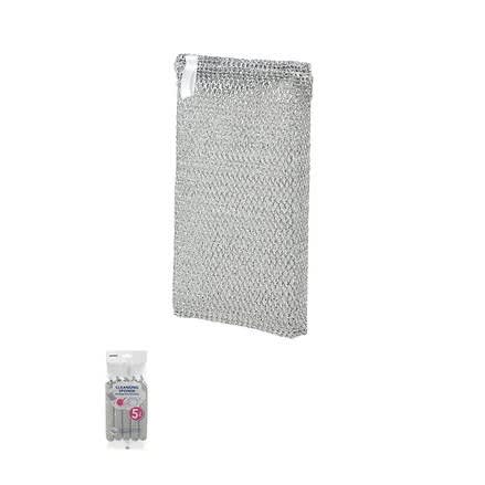 Cleansing Sponge 5-pack- Silver