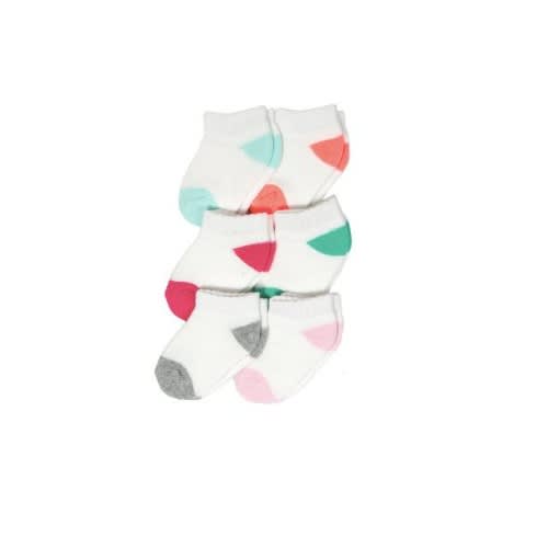 Child Of Mine Baby Newborn Boy/girls Unisex Socks -6 Pack