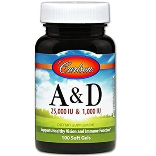 Vitamins A & D 25000  1000 IU 100 Softgels