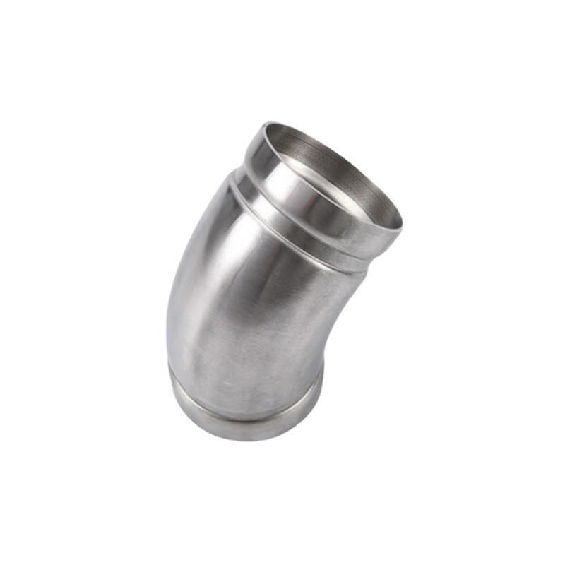 304/316 Stainless Steel Groove Elbow 45 Degree Groove Elbow Groove Stainless Steel Pipe Fittings Fire Fighting Groove Elbow