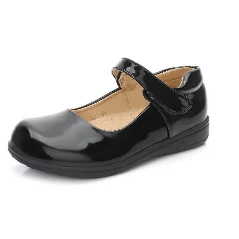 Patent School Shoes For Girls - Black