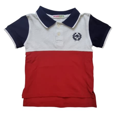Boys Polo Top Red