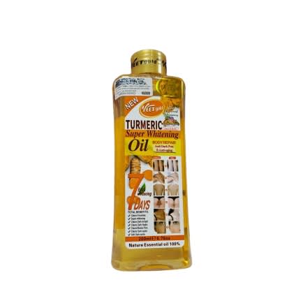 Veet Gold Turmeric Super Whitening Oil - 200ml