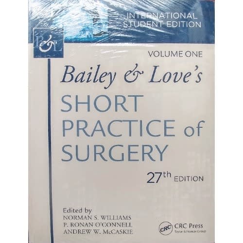 Bailey & Love's Short Practice Of Surgery - Vol. 1 & 2 - 27th Edition