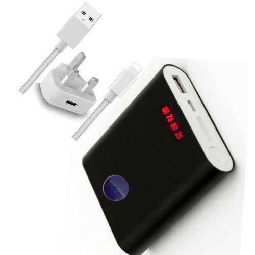 12,000mah Led Display Power Bank With A Gionee Fast Charger