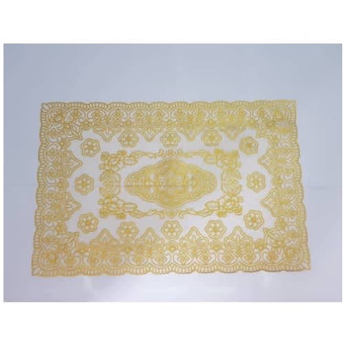 Gold Dining Table Mat- 6 Pieces