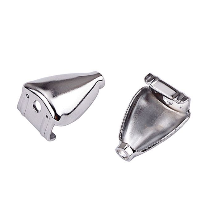 2pcs Snare Drum Lug Claw Hook Connector Replacement  Silver
