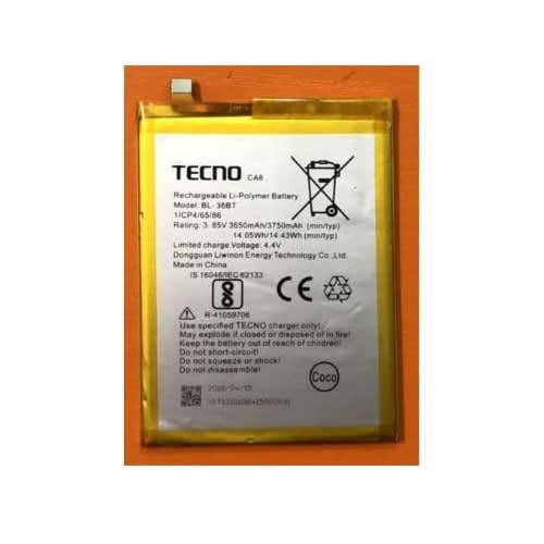 Replacement Battery For Tecno Camon X Pro