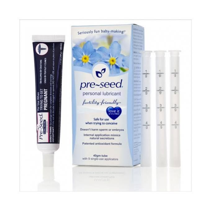 Pre-Seed Fertility  Lubricant- Supports Sperm Survival