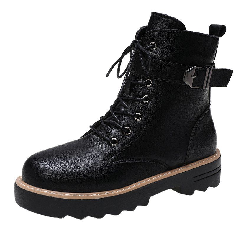 Big Size Women Leather Boot Shoes