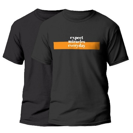 KD Expect Miracles Everyday T-shirt