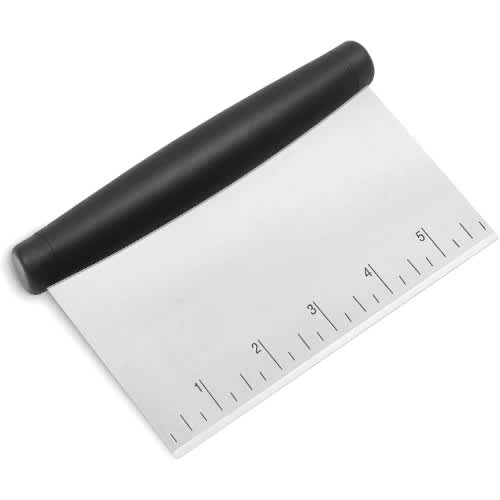 Multipurpose Stainless Steel Cutter With Measuring Markings