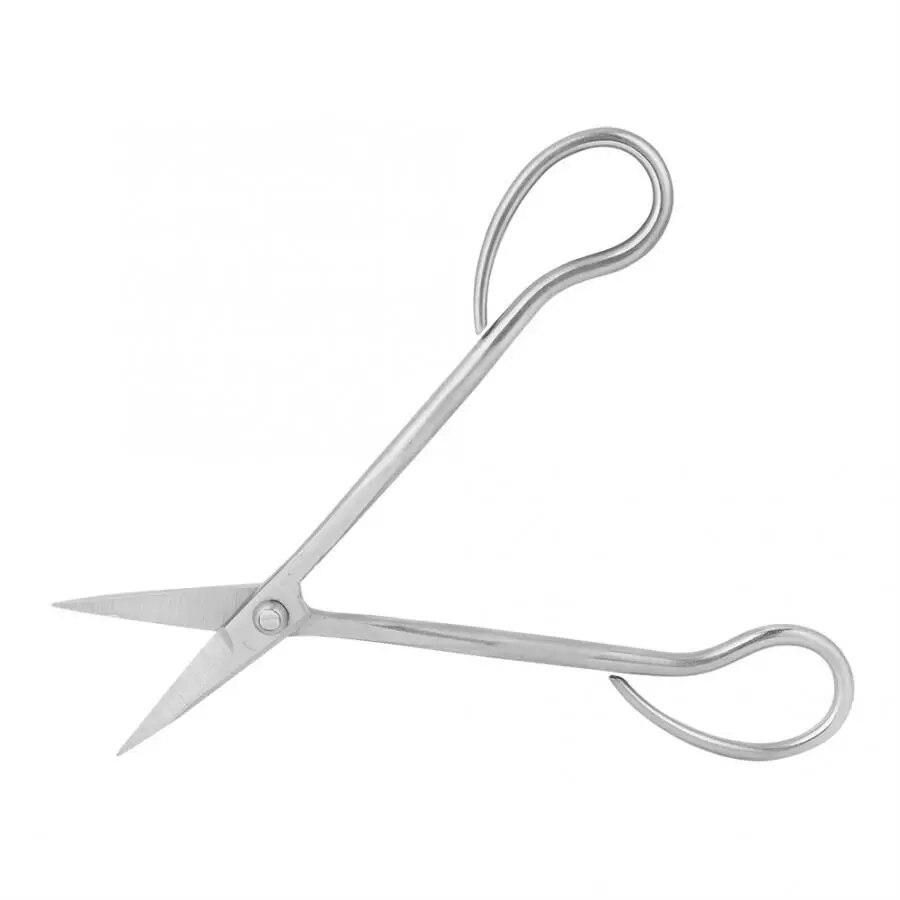 185mm Stainless Steel Bonsai Scissors Bonsai Shear Long Handle Scissors Garden Scissors Grafting Tool Hand Tool Bonsai Scissors