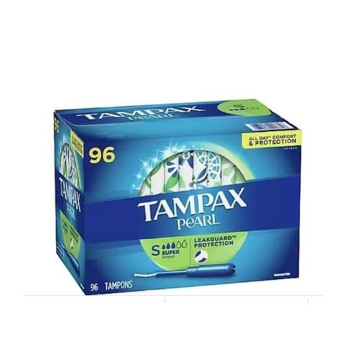 Pearl Super Long Lasting Protection - 96 Tampons