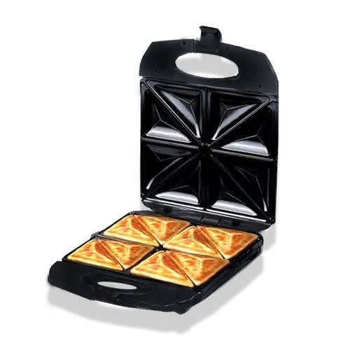 Electric 4 Slice Bread Toaster/Sandwich Maker