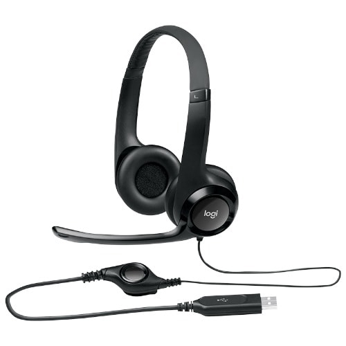 H390 Usb Headset With Noise-cancelling Mic