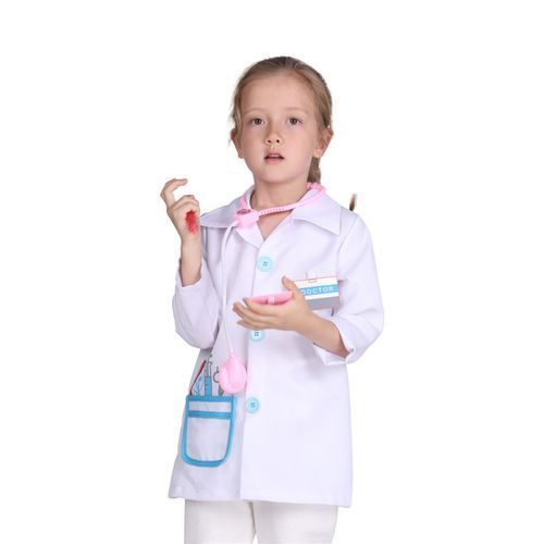 Girls' Performance Costume [Halloween*Birthday Party*Thanksgiving*Doctor And Nurse Clothes]-White