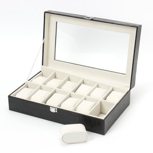 Wristwatch Storage Box - 12 Slots