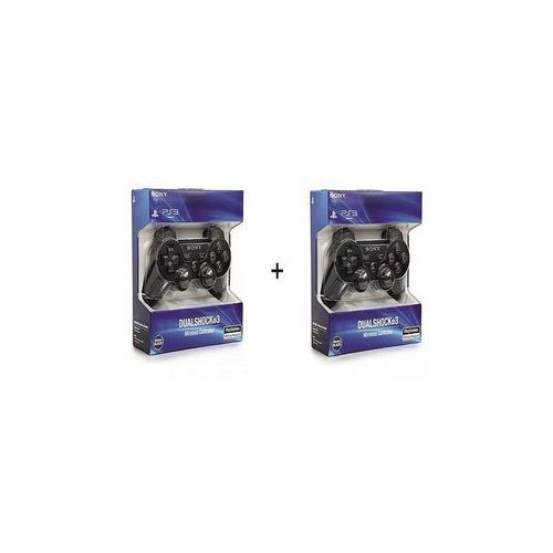 2PCS PS3 DuaI Shock Controllers Wireless Pad