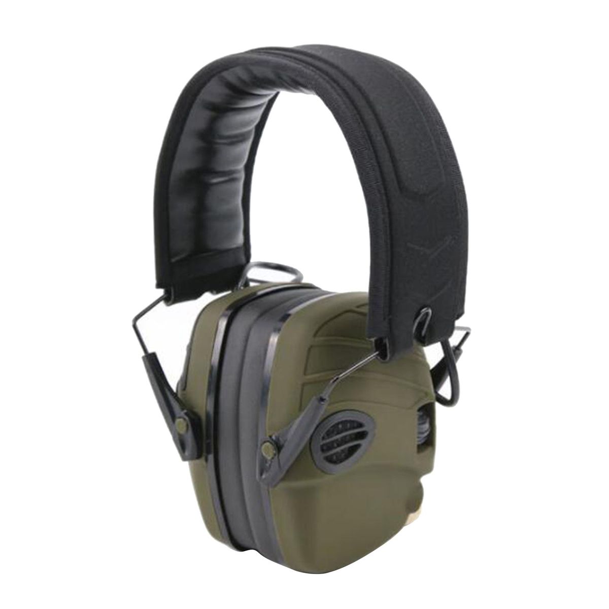 Electronic  Earmuffs Ear Protection Hearing Green