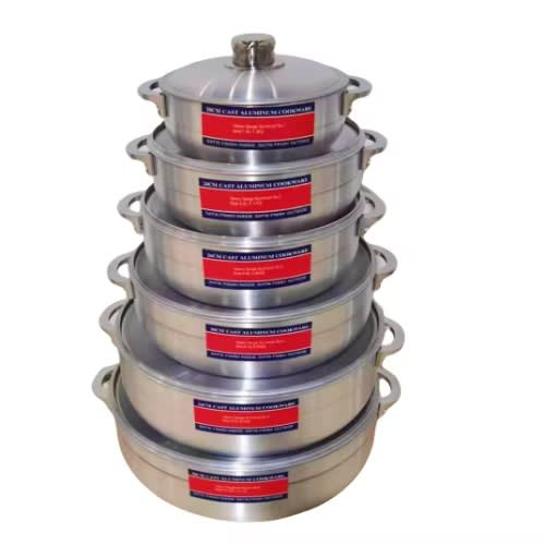 Die Cast Aluminum  Cookware Sets - 6pcs