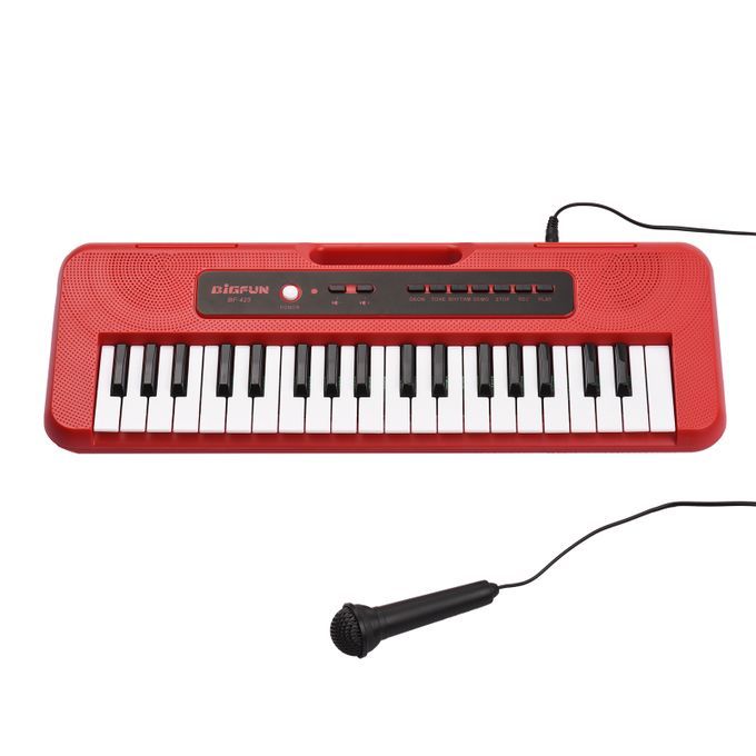 BIGFUN 37 Key Children Electronic Piano With Mini