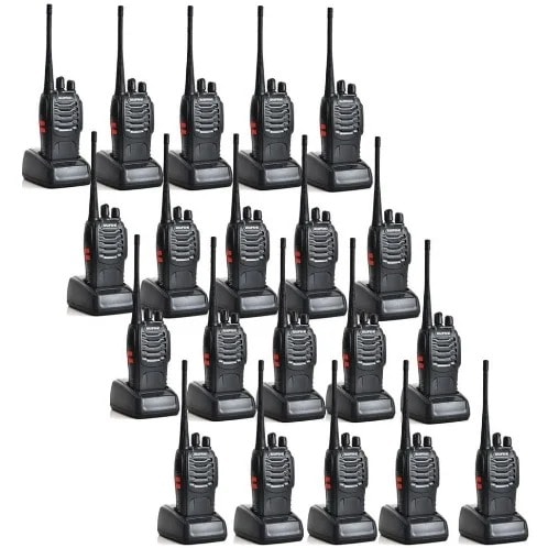 Bf-888s Two Way Walkie Talkie Radio - 20pcs