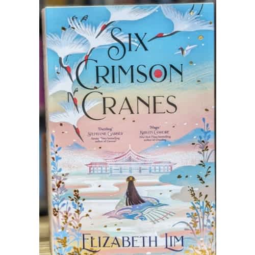 Six Crimson Cranes
