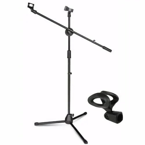 3 Leg Microphone Stand With Holder