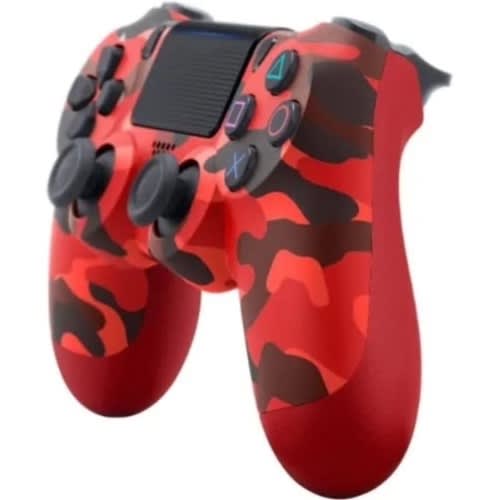 Ps4 Controller Dualshock 4 Wireless Game Pad - Red Camo